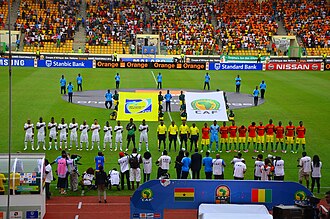 At the 2015 AFCON vs. Guinea in the quarter-finals.