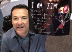 Richard Steven Horvitz was the third and final casting choice for Zim.