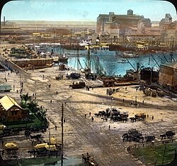 The Buenos Aires Harbour around 1915.