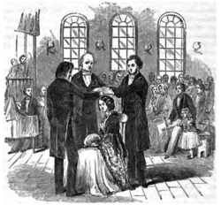 A Latter Day Saint confirmation c. 1852