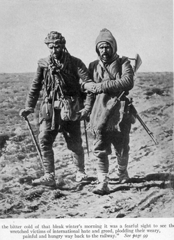 Retreating Ottoman Soldiers