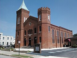 Gillfield Baptist Church, largest black congregation within the Portsmouth Association, preceding the north-south split and formation of Southern Baptist Convention in 1845