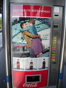 Vending machine in Berlin, Germany