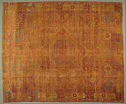 Mamluk Wool Carpet, Egypt, c. 1500–1550. Museum of Islamic Art, Doha