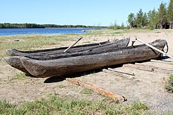 Dugout canoe