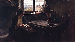 Without Bread or Work, oil on canvas, 1893.