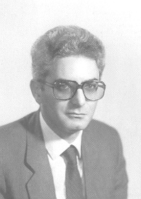 Mattarella's first portrait as a deputy in 1983