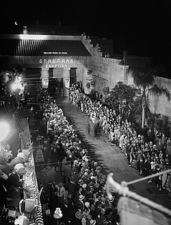 West coast premiere of The Black Pirate, 1926