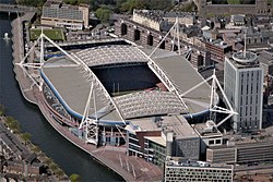 The Millennium Stadium, Cardiff