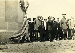12 May 1925 – Unveiling of Chunuk Bair Memorial