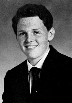 Burr in the Canton High School yearbook, 1987