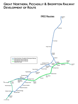 GNP&BR and DR deep-level routes, 1902