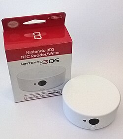 A Nintendo 3DS NFC Reader/Writer, which enabled Amiibo for the 3DS, 3DS XL, and 2DS