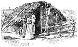 19th century Cahuilla hut