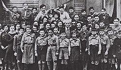 The Jewish Zionist Youth Movement in Tallinn, Estonia, on 1 September 1933