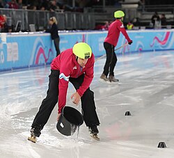 Preparation of the ice