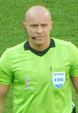 Szymon Marciniak officiated the final