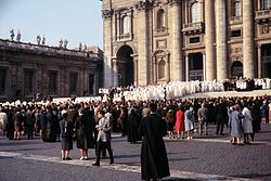 The opening of the Second Session of the Second Vatican Council