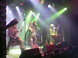 Lordi performing live in 2005