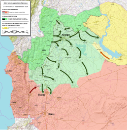 Situation in Northwestern Syria by 4 December