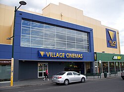 A four-screen, free standing Village Cinema in Glenorchy, Tasmania