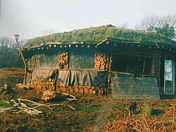 That Roundhouse was built in secret in the Pembrokeshire Coast National Park. The builders cut the timber themselves from the surrounding woods.[16][17]