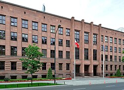 The Ministry of Foreign Affairs, located in Warsaw