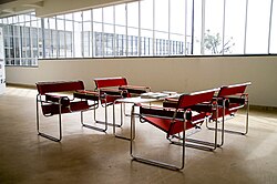 Wassily Chairs by Marcel Breuer (1925–1926)