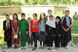 Some people in Afghanistan have light skin.