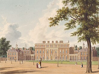 The house in 1819, by William Westall