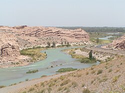 Much of the region is dry, depending on rivers for irrigation