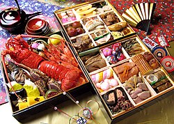 Osechi-ryōri, typical Japanese New Year's dishes