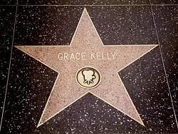 Kelly's star on the Hollywood Walk of Fame