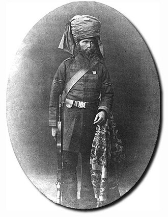 Lance Naik Wazir Khan of the 27th Bombay Native Infantry, 1865