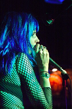 45 Grave vocalist Dinah Cancer in 2007