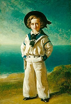 Portrait of Edward by Franz Xaver Winterhalter, 1846