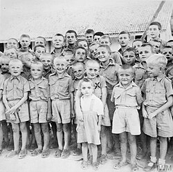Polish child refugees and war orphans in Balachadi, British India 1941