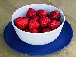 Strawberries in a bowl