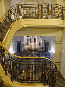 Interior of the headquarters of SBF, then Euronext at 39–41, rue Cambon, in 2014