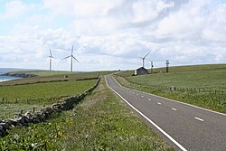 Wind turbines, Sanday