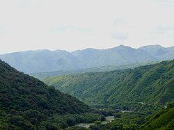 The Hualinchay campsite in the Southern Andean Yungas