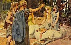 Odin Heals Balder's Horse by Emil Doepler, 1905