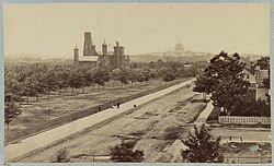 "The Castle" (built 1847) in April 1865.