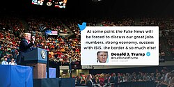 Donald Trump's Twitter post from July 2017