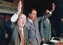 Menem, in the 1999 campaign