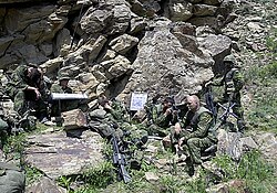 Members of Princess Patricia's Canadian Light Infantry in Afghanistan, 2002