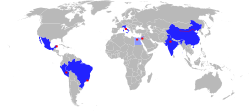 Location of the New 7 Wonders winners
