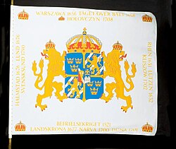 Guards colour of the Svea Life Guards (I 1).