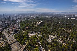 Chapultepec was an important park during the Aztec Empire, whose access had been limited to its nobility; it was declared open to the public by a decree of Charles V in 1530.[89][90] It is one of the world's largest city parks.[89]