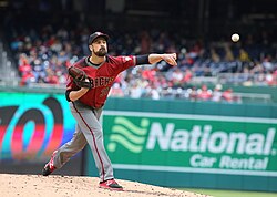 T. J. McFarland pitcher for the Arizona Diamondbacks professional baseball team.